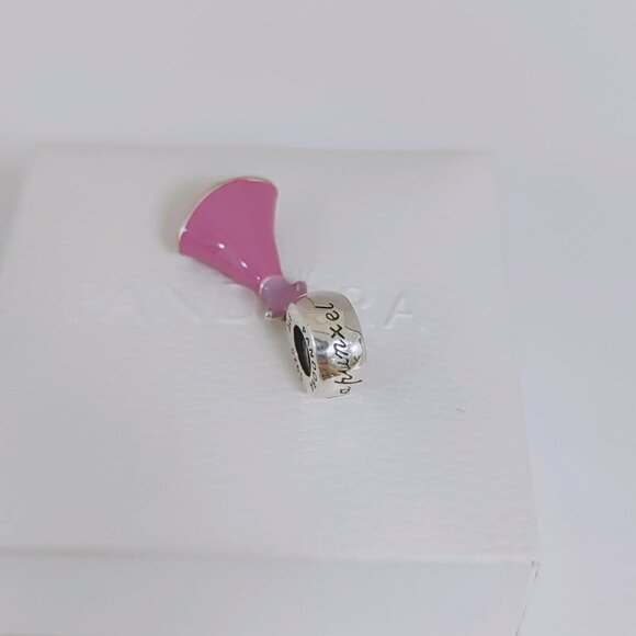 Pandora Rapunzel's Dress Dangle Charm S925 Silver with box - Picture 8 of 9
